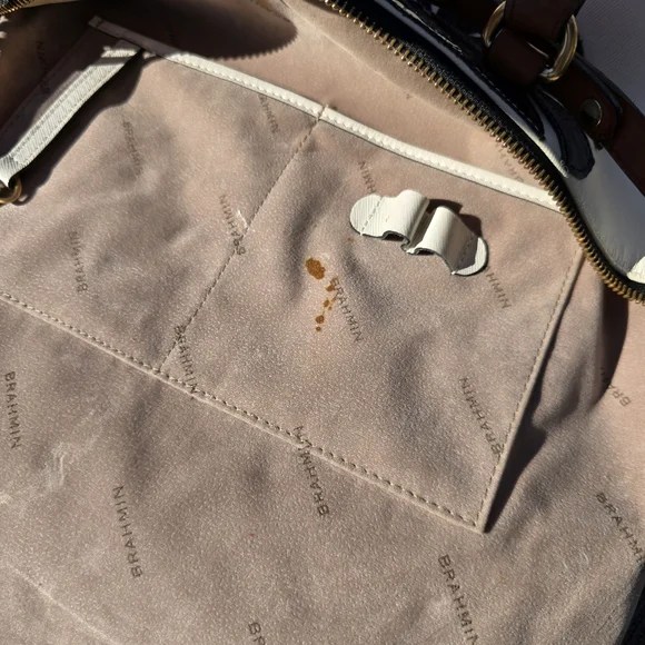 Brahmin Large Duxbury, Limited Edition White Monaco - Picture 12 of 13